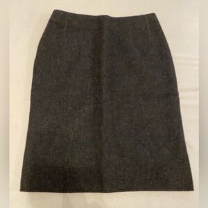 Valentino Vintage Cashmere Mixed Skirt